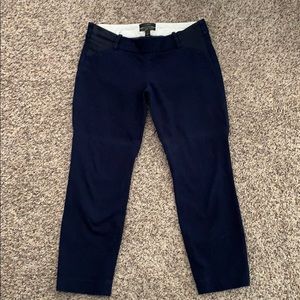 J crew Maternity Minnie pants 2p Navy